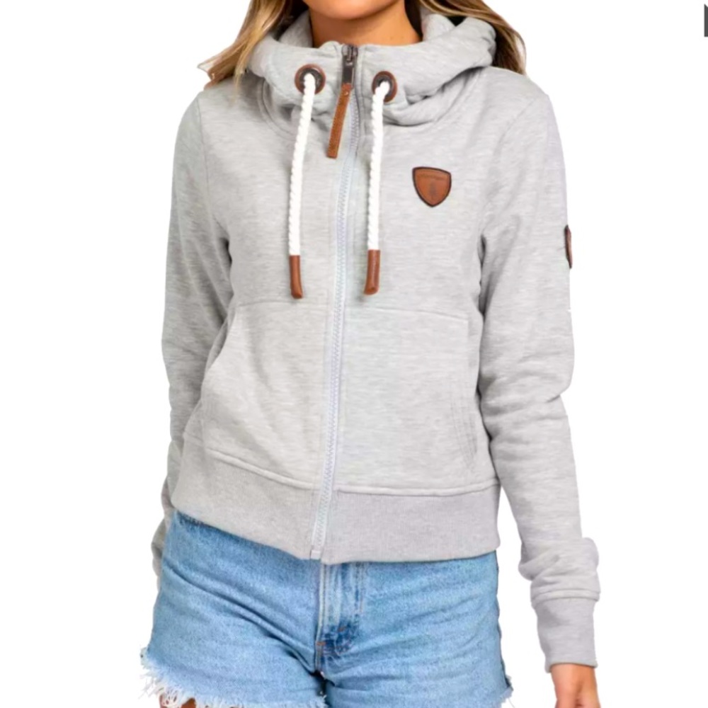 Wanakome Cropped length hoodie